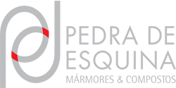 Logotipo da Marmoraria Pedra de Esquina